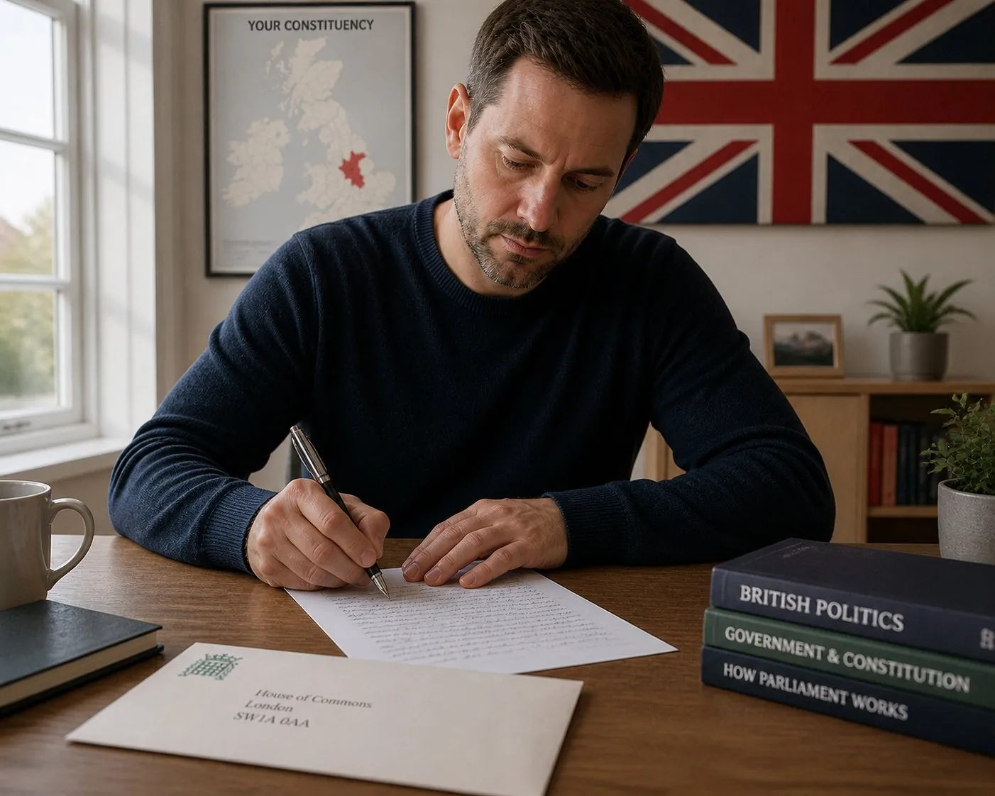 Write to your MP — formal letter to Member of Parliament